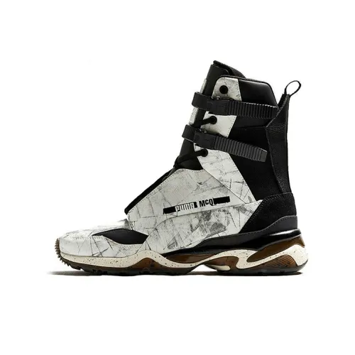 PUMA Runner V2 Tech MID High Топ Повседневная обувь Мужская Черный Белый