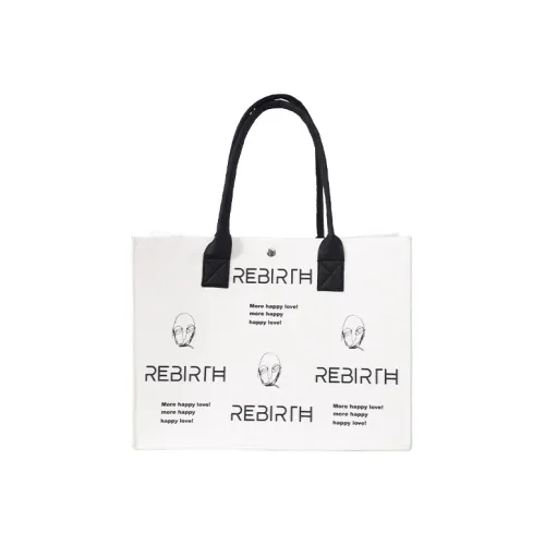 Rebirth Полиэстер Тоут Сумка Сумка для покупок Маленькая квадратная сумка Сумка для ноутбука MacBook Сумка на одно плечо Unisex Multicolor