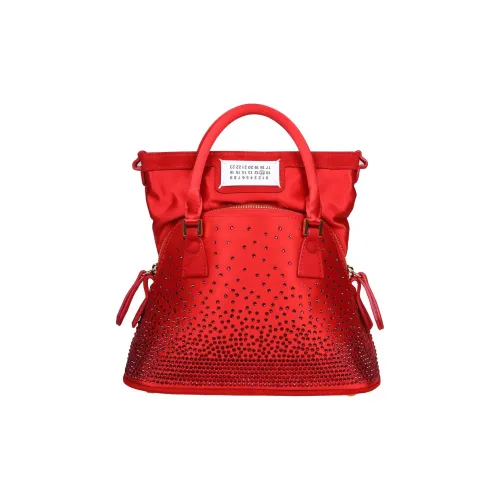 Maison Margiela Сатиновая ткань Сумка Мини Женская Красная