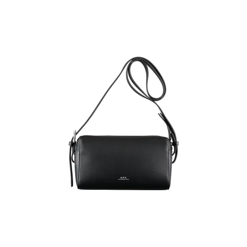 A.P.C Полиэстер Camera Сумка Сумка через плечо Обычная Женская Черная
