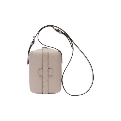 Valextra Tric Trac Телячья кожа Коробка Сумка Сумка Сумка через плечо Сумка через плечо Женская Нюдово-розовая