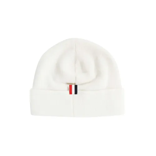 THOM BROWNE Шерстяные шапки Белый Унисекс
