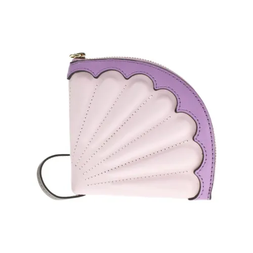Furla Allegra Soft Calfskin Clutch Coin Wallet Women's Light Purple
