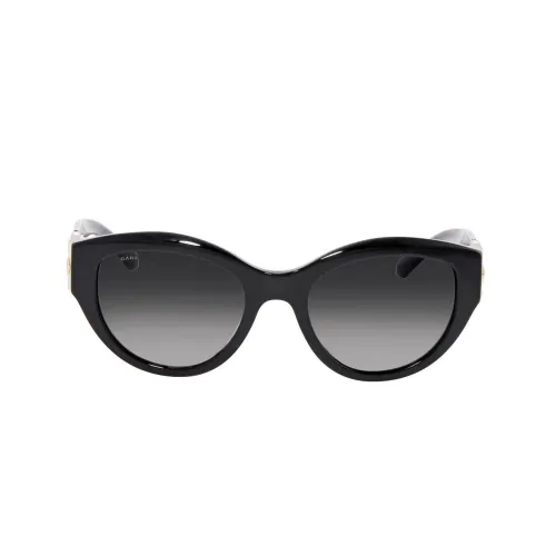 BVLGARI Пластик Нерегулярная форма Солнцезащитные очки Унисекс Черный