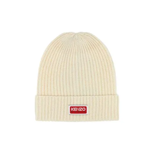 KENZO Хлопок Шапки-бини Женские Белые