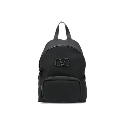 Valentino Хлопок Рюкзак Стандартный Мужской Черный