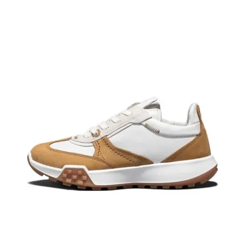 Ecco Casual Низкий Топ Желтый/Белый Женский