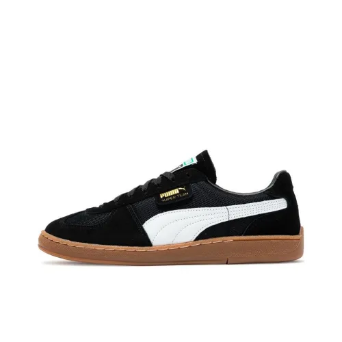 PUMA Superteam OG Low Топ Скейтборд Кроссовки Унисекс Черный Белый