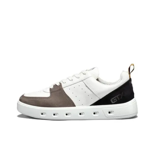 Ecco Street 720 Series Скейтборд Кроссовки Низкие Коричневые Мужские