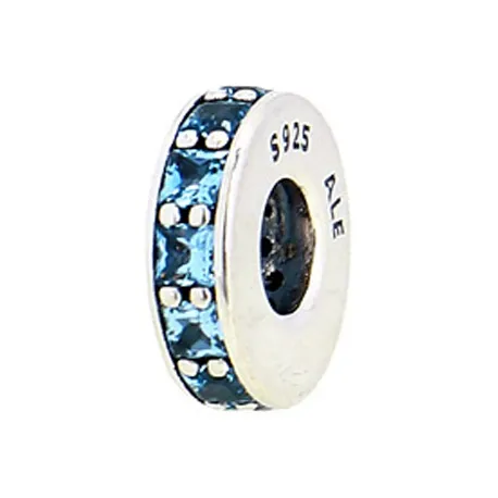 Pandora Кристальные Подвески Унисекс Серебряный Синий