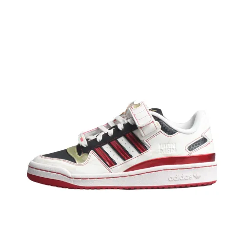 Adidas Originals FORUM Low Топ Скейтборд Кроссовки Мужские Белый Синий Красный