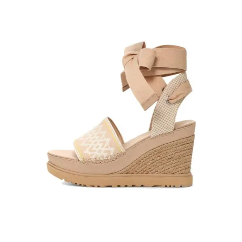 UGG One Sandals with Strap Women's Beige