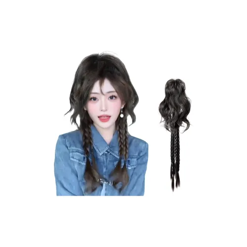 YOSEE Парики Для Женщин Горячая девушка Boxing Braids Реалистичная Заколка-краб для Высокого Талии Стиль Полу-вверх Водопад