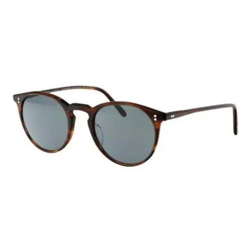 Oliver Peoples Солнцезащитные очки Коричневый Мужской