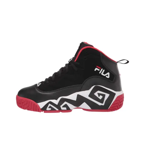 FILA MB1 Винтажные баскетбольные кроссовки High Top Красный Черный Мужской