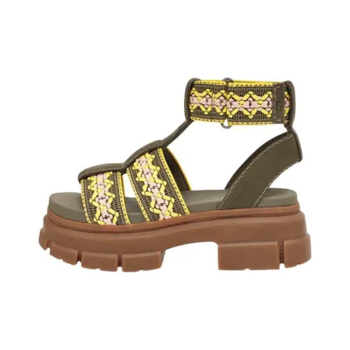 UGG One Sandals Women's Жженая оливковая кожа