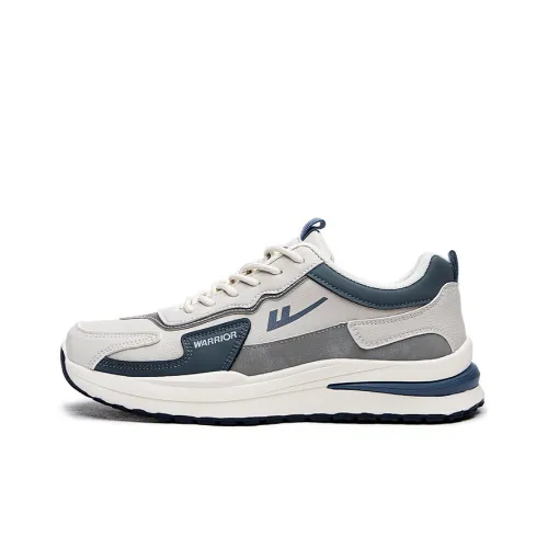 Warrior Casual Низкий Топ Бежевый Синий Мужской