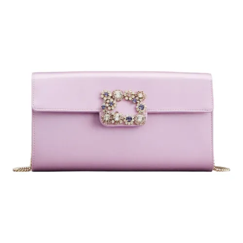 Roger Vivier Flower Strass Женские Клатчи