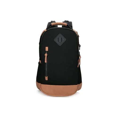 UMM Nylon Backpack Large Unisex Gentleman Black