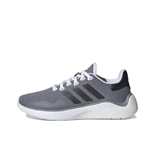 Adidas Neo Puremotion 2,0 Slip-resistant Abrasion-resistant Low-top Беговые кроссовки Женские Серый