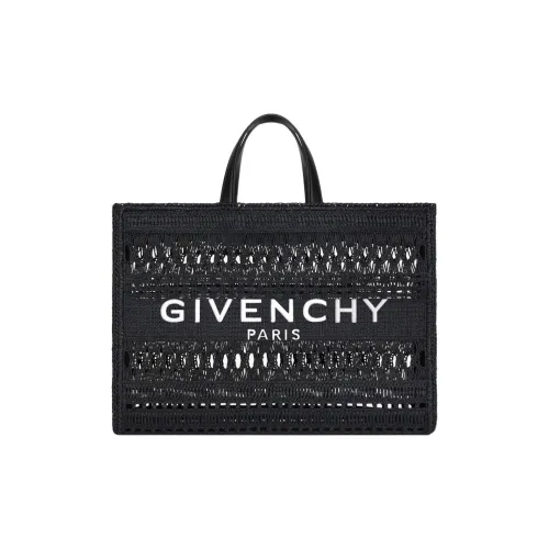 Givenchy Raffia Tote Bag Shopping Bag Tote Bag Medium Women's Black