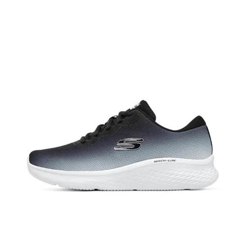Skechers Skech Lite Pro Устойчивые к истиранию Низкие Беговые кроссовки Женские Черный Белый