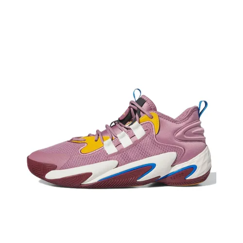 Adidas BYW Select Баскетбольные кроссовки Low Топ Розовый Белый Унисекс