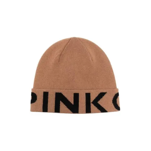 PINKO Хлопок Шапки и Кепки Женские Светло-Коричневый