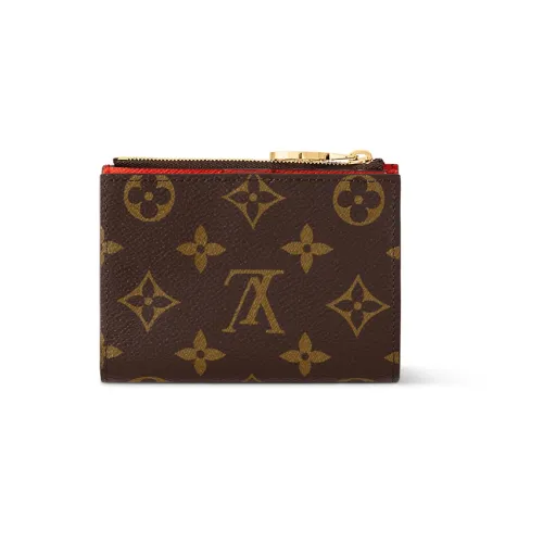 LOUIS VUITTON Холст Кошелек Женские Коричневый