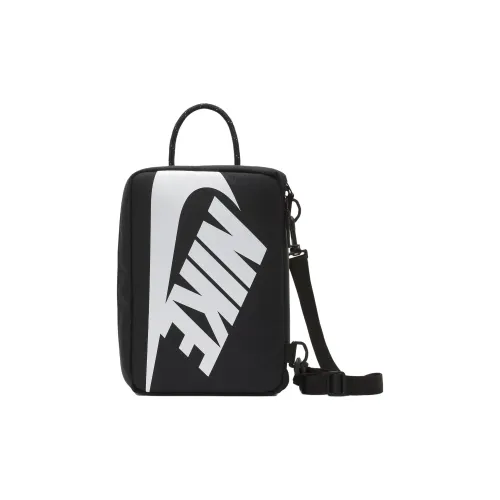 Nike Полиэстер Обувная Коробка Сумка Сумка Сумка через плечо Сумка через плечо Сумка для хранения Унисекс Черный