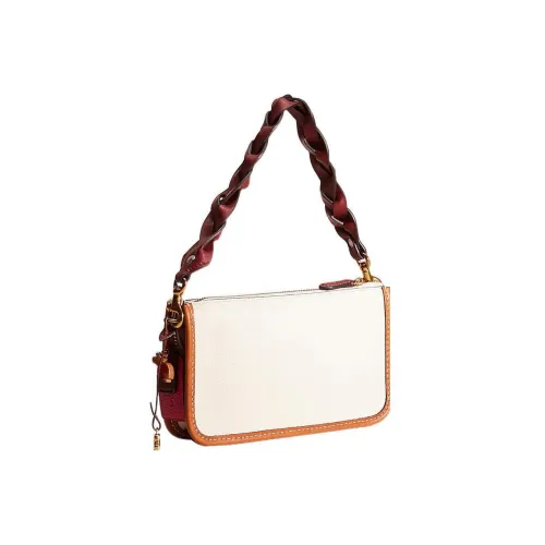 COACH NOA POP Up Кожа Плечевая Сумка Маленькая Женская Многоцветная