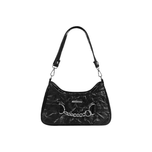 Kenghua Village ПУ (полиуретан) Сумка через плечо Женская Черная