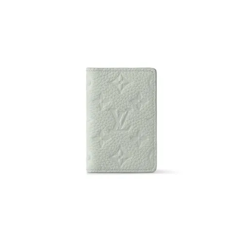 LOUIS VUITTON Коровья кожа с коровьей кожей комбинированный мужской серый зеленый