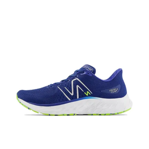 New Balance Evoz v3 X Evoz v3 Low Беговые кроссовки Мужские Синие Белые