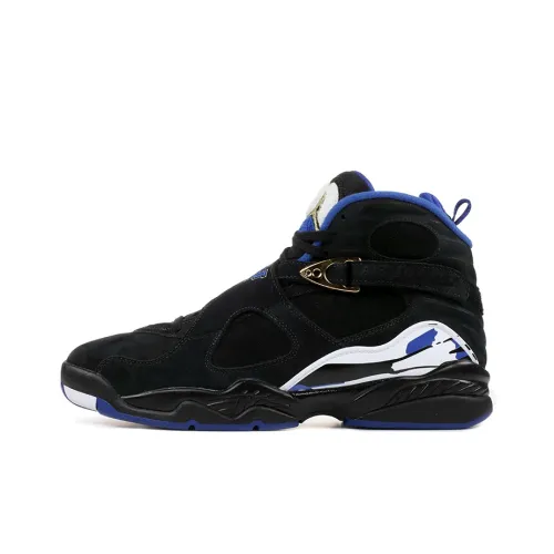 OVO совместный бренд x Jordan Air Jordan 8 Retro Promo Устойчивый к истиранию Высокий топ Винтажные баскетбольные кроссовки Мужской Черный