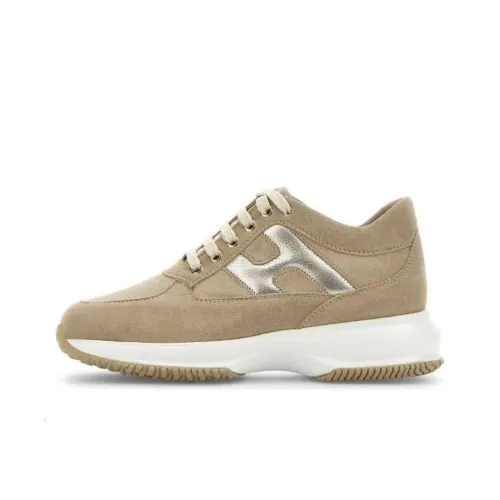 HOGAN Interactive Version Низкий Топ Casual Женский Светло-Коричневый