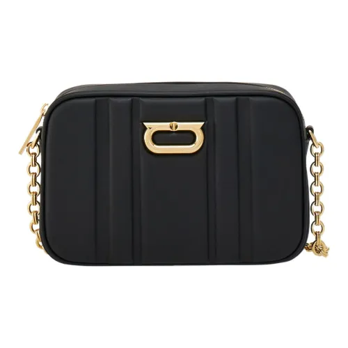 FERRAGAMO Корова Кожа Camera Сумка Сумка через плечо Средняя Женская Черная