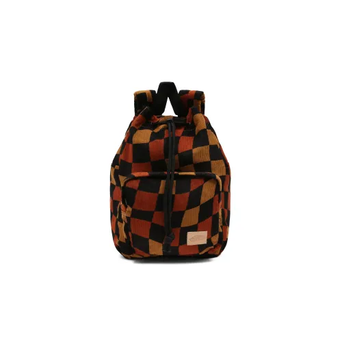 Vans Вельвет Хлопок Полиэстер Рюкзак Стандартный Унисекс Коричневый