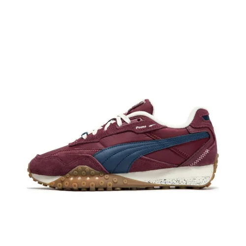 PUMA Blktop Rider Повседневный Низкий Топ Красный Белый Унисекс