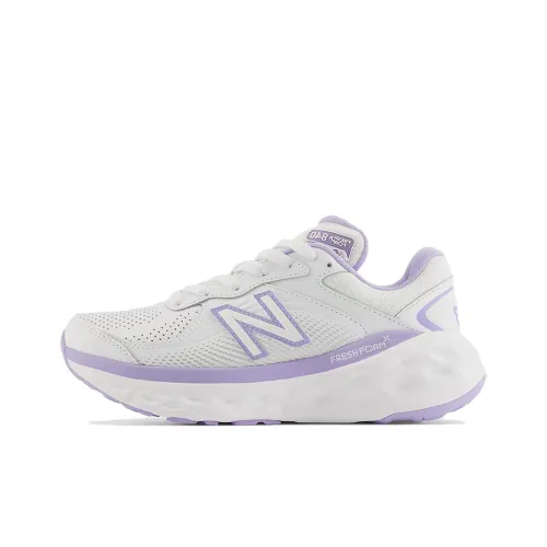 New Balance совместный бренд Fresh Foam X 840F Low Топ Беговые кроссовки Женские Белый Фиолетовый