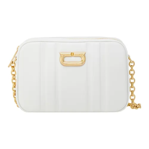 FERRAGAMO Корова Кожа Camera Сумка Сумка через плечо Средняя Женская Белая