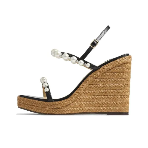 Jimmy Choo One Ремень Сандалии Женские Черные