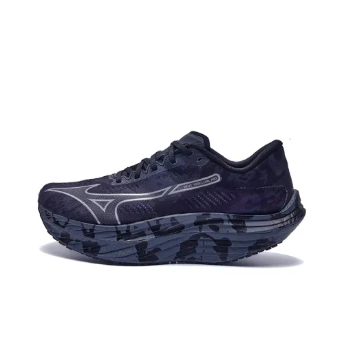 Mizuno WAVE REBELLION PRO Беговые кроссовки Низкий топ Черный Серый цвет Унисекс