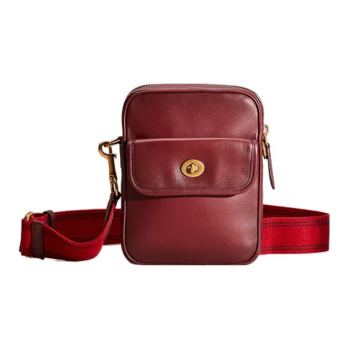 COACH Dylan Кожа Camera Сумка Сумка через плечо Маленькая Женская Розовое дерево