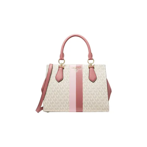 MICHAEL KORS Marilyn Искусственная кожа Сумка Сумка через плечо Сумка через плечо Средний Женская Белая Розовая