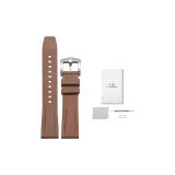 Темно-кофейный, фторкаучук, серебристая пряжка