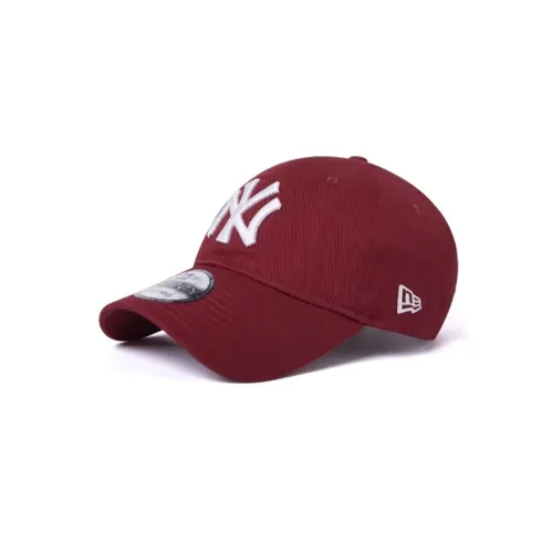 New Era Хлопковые кепки унисекс красного цвета