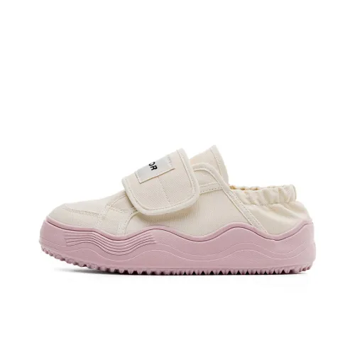 Warrior Low Топ Скейтборд Кроссовки Женские Бежевые