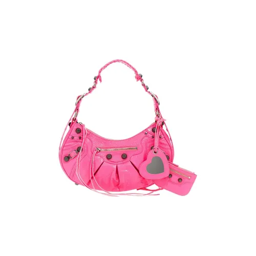 Balenciaga Le Cagole Кожа Сумка Сумка через плечо Женская Розовая