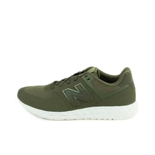 New Balance NB 574 Low Топ Беговые кроссовки Мужские Зеленый Белый